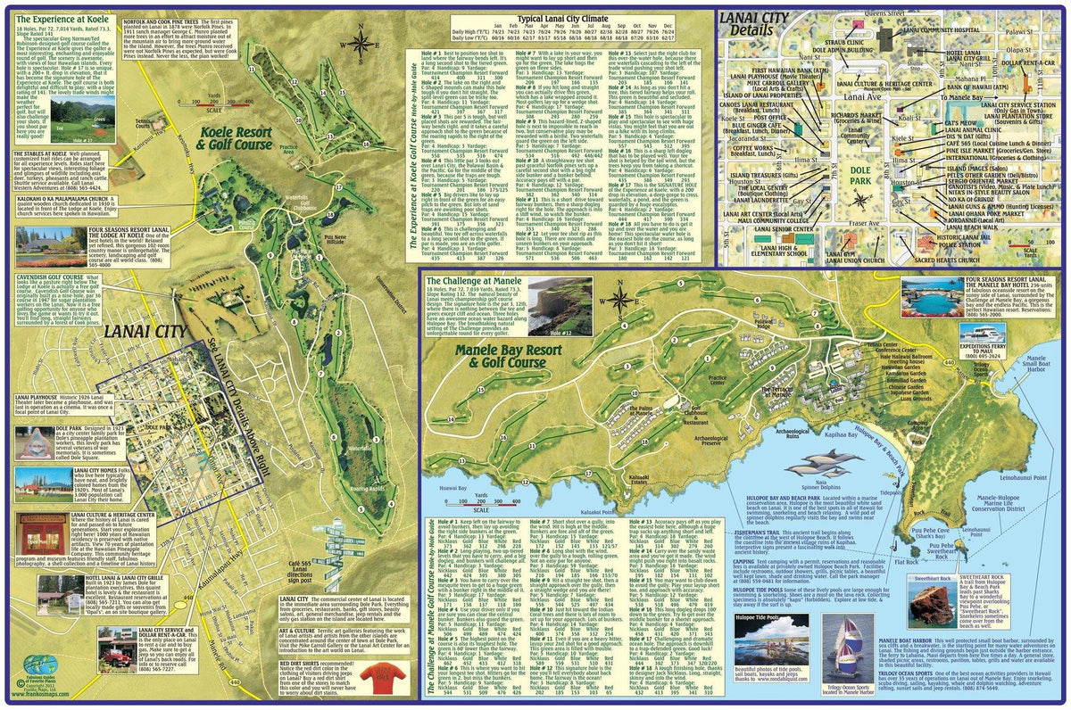 Lanai Adventure Guide – Franko Maps
