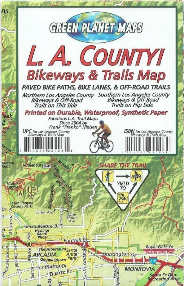 Los Angeles Bike Paths Near Me Map Los Angeles County Bikeways