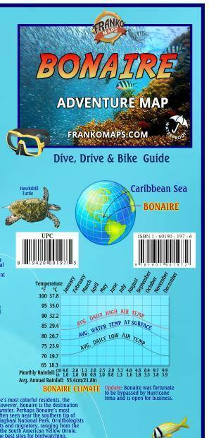 Bonaire Adventure Map - Frankos Maps