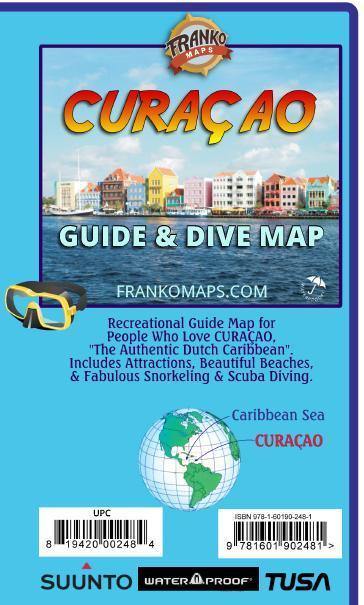 Cura√ßao Adventure Guide & Dive Map - Frankos Maps
