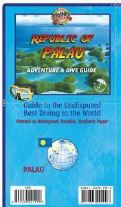 Palau Adventure & Dive Guide Map - Frankos Maps