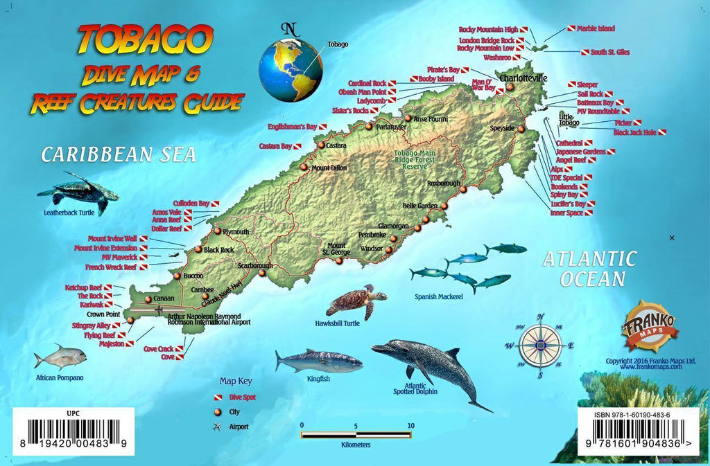 Tagbago Fish Tobago Fish Card – Franko Maps